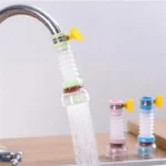 Kitchen Shower Splash Fan Faucet With Clip Water-saving Filter tap nozzle extended Each ( Random Color ) – 1pcs - Image 4