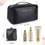 Large Capacity Travel Cosmetic Bag | Black - Image 6