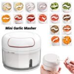 Mini Speedy Chopper Manual Hand Pull | Garlic, Vegetable, Fruit & Meat Slicer - Image 5
