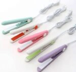 Mini Hair Straightener – Lightweight & Portable Travel Styling Tool | Medium Heat | High/Low Speed Settings | Corded Electric | Multicolor | ABS Plastic - Image 2