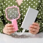Mini USB Rechargeable Mosquito Racket with UV Light | Electric Bug Zapper & Fly Swatter - Image 2