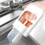 Mini Foldable Desktop Mop – Portable Mini Cleaning Sponge Mop bathroom tiles, and small spaces - Image 4