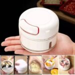 Mini Speedy Chopper Manual Hand Pull | Garlic, Vegetable, Fruit & Meat Slicer